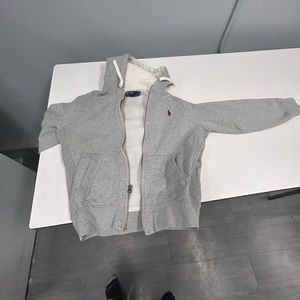 Polo Zip Up Hoodie